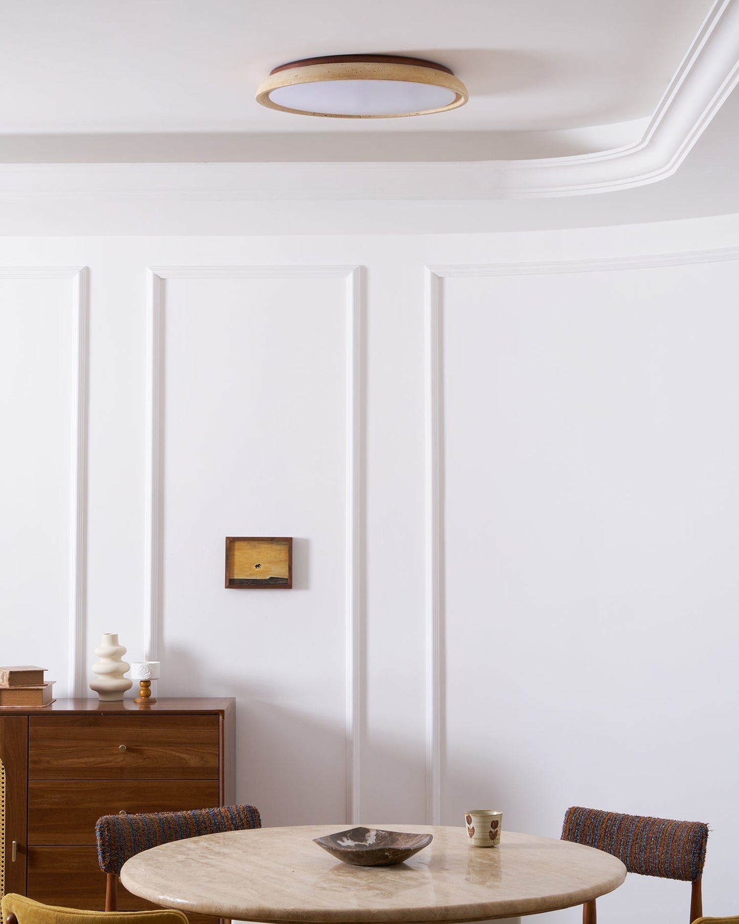Stylish Circular LED Ceiling Fixtures for Homes