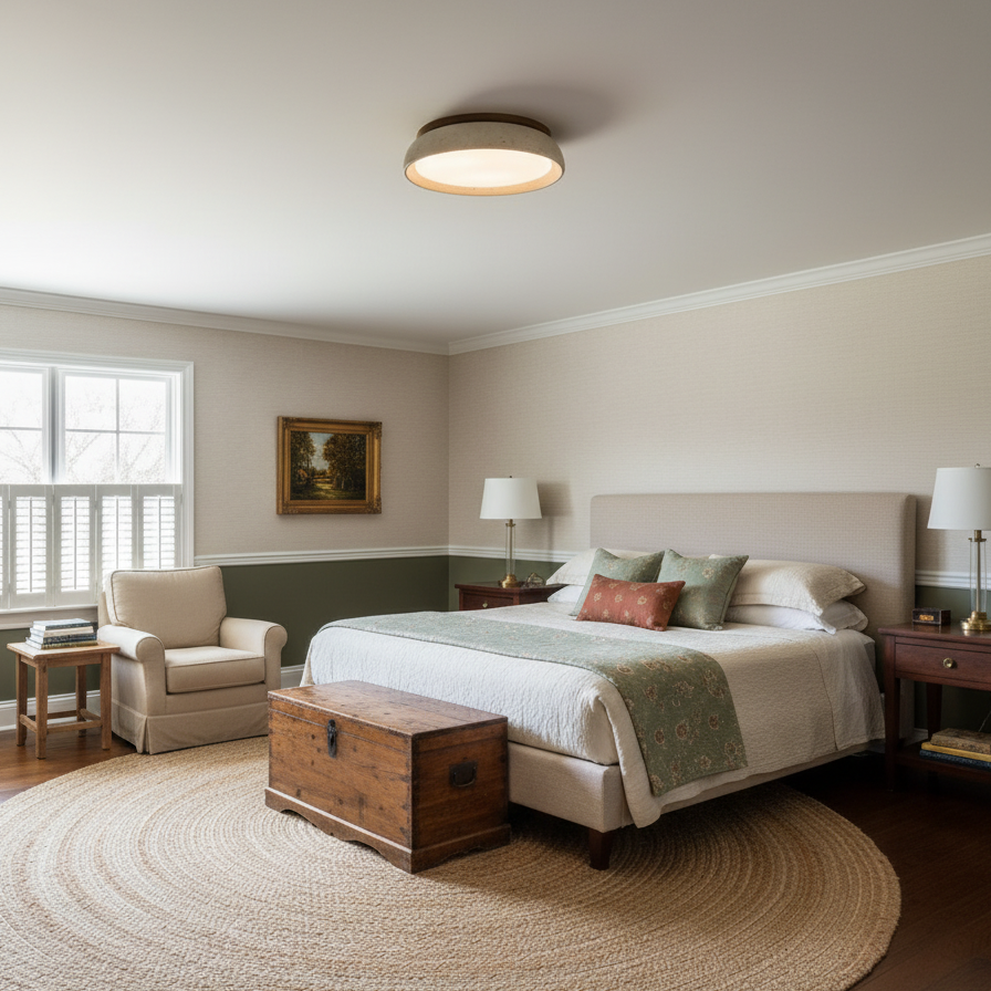 Stylish Circular LED Ceiling Fixtures for Homes