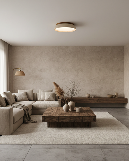 Stylish Circular LED Ceiling Fixtures for Homes