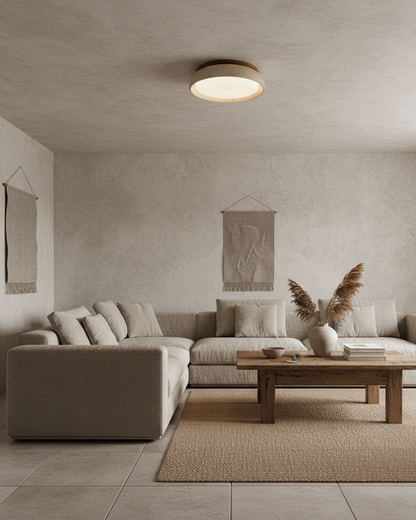 Stylish Circular LED Ceiling Fixtures for Homes