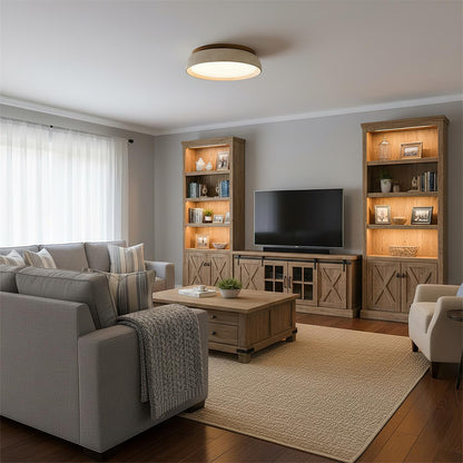 Stylish Circular LED Ceiling Fixtures for Homes