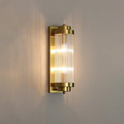 Classic Glass LED Wall Light in Vintage Design - Halri