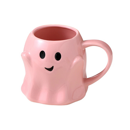 Spooky White Ghost Coffee Mug