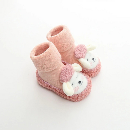 Soft Plush Cat Slippers