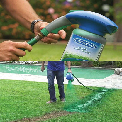 Plastic Seed Sprayer and Watering Can for Gardens and Lawns