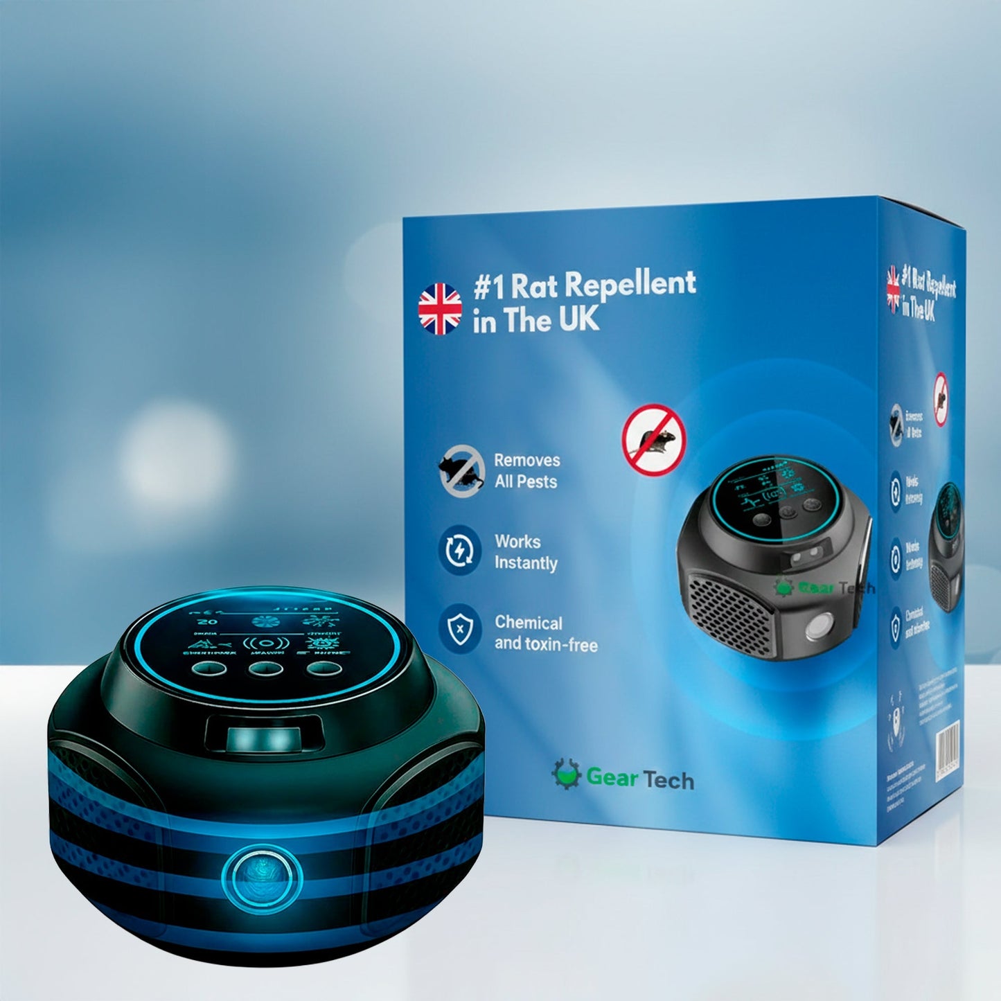 Effective Electronic Mouse Repeller for Home Defense - Halri
