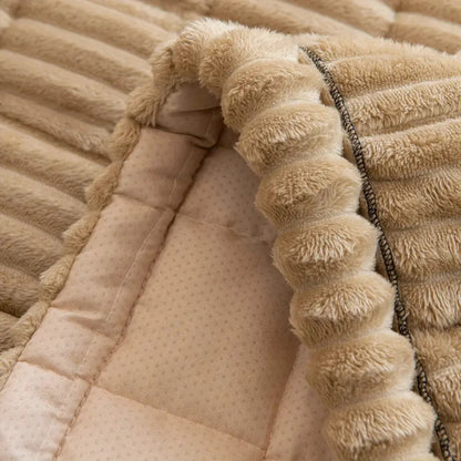 Soft Furniture Cover with Deluxe Ruffled Trim
