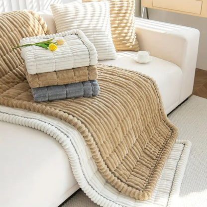 Soft Furniture Cover with Deluxe Ruffled Trim