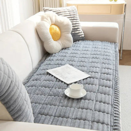 Soft Furniture Cover with Deluxe Ruffled Trim