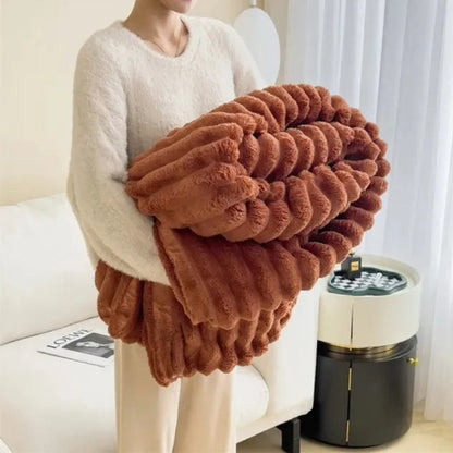 Plush Cozy Throw Blanket