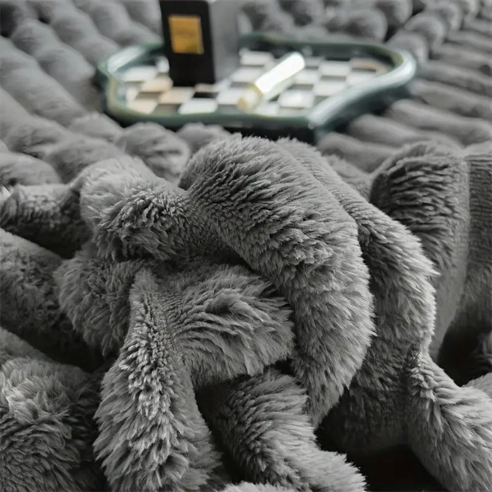 Plush Cozy Throw Blanket