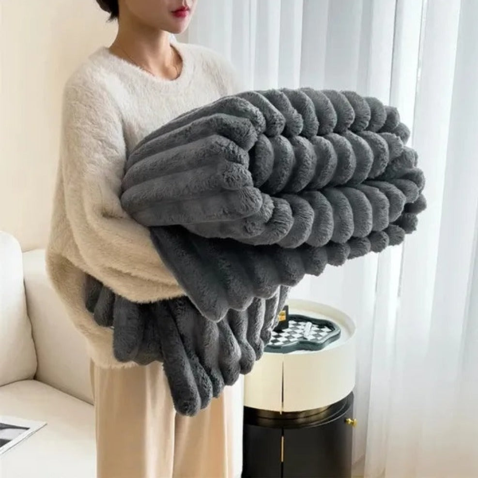 Plush Cozy Throw Blanket