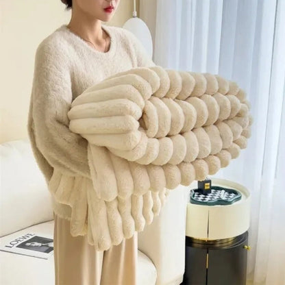 Plush Cozy Throw Blanket