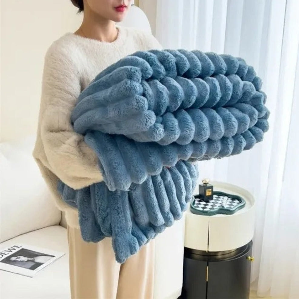 Plush Cozy Throw Blanket
