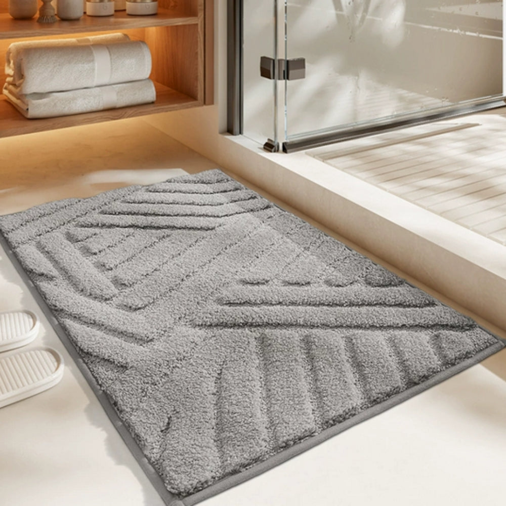 Luxury Bathroom Mat – Gentle, Slip-Resistant & Fast-Dry Rug - Halri