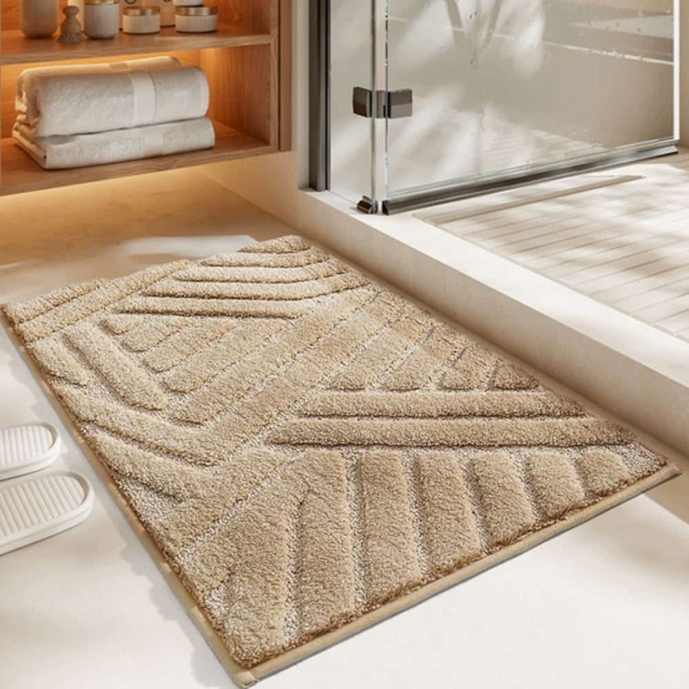 Luxury Bathroom Mat – Gentle, Slip-Resistant & Fast-Dry Rug