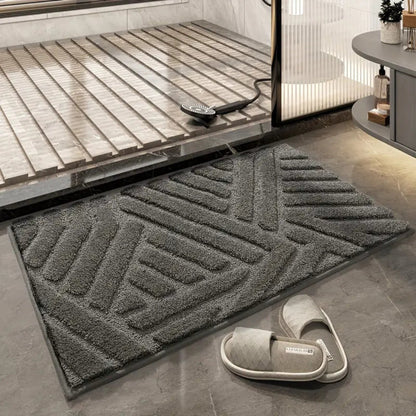 Luxury Bathroom Mat – Gentle, Slip-Resistant & Fast-Dry Rug