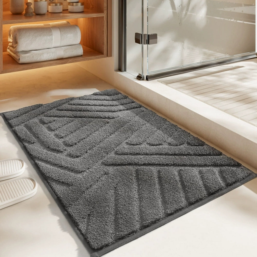 Luxury Bathroom Mat – Gentle, Slip-Resistant & Fast-Dry Rug