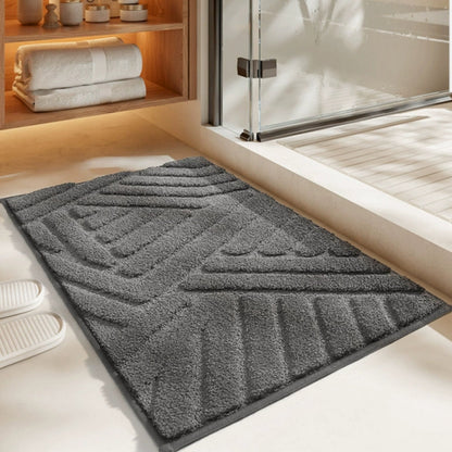 Luxury Bathroom Mat – Gentle, Slip-Resistant & Fast-Dry Rug