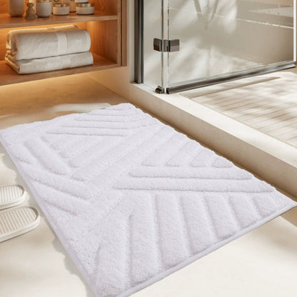 Luxury Bathroom Mat – Gentle, Slip-Resistant & Fast-Dry Rug