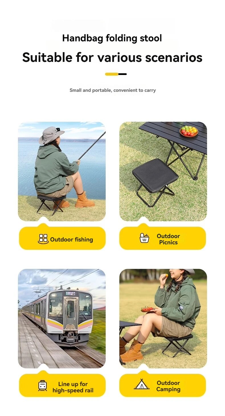 Portable Collapsible Outdoor Stool