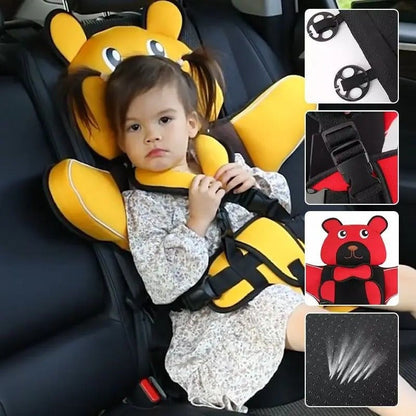 Portable Children’s Car Seat – Adjustable Stroller 6 Months To 12 Years Old Breathable Chairs