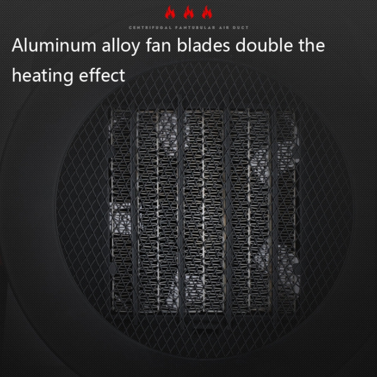 Compact Waterproof Space Heater for Indoor Outdoor Use
