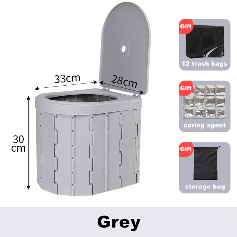 Compact Collapsible Travel Toilet - Halri
