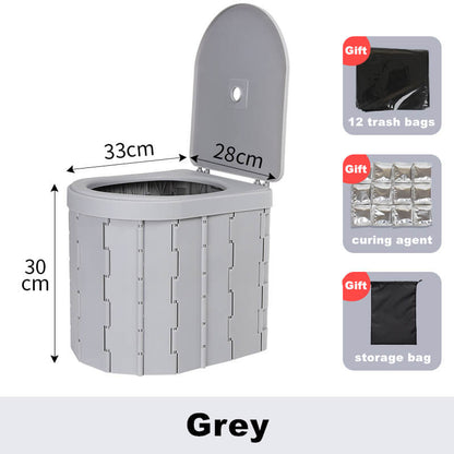 Compact Collapsible Travel Toilet - Halri