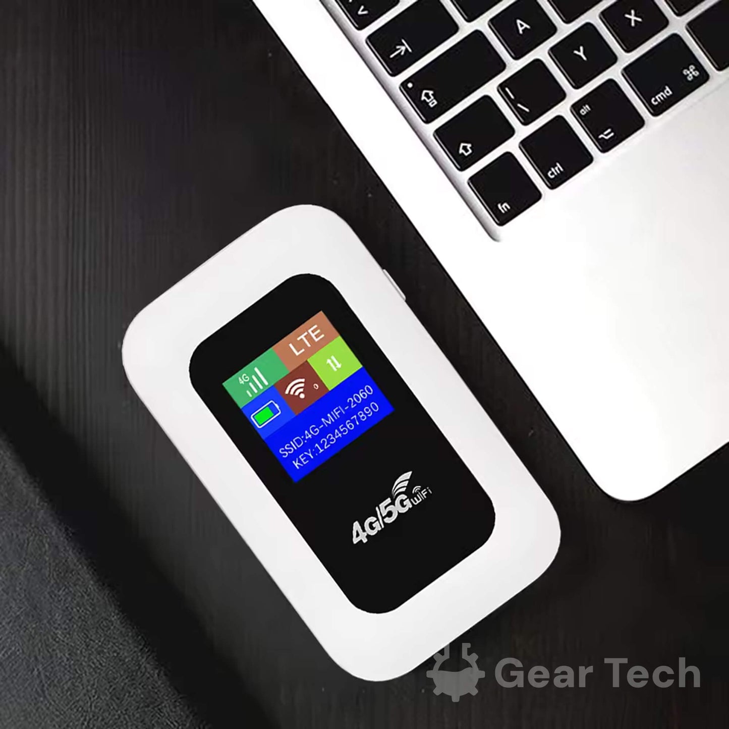 Compact Mobile Wi-Fi Router for Travel and Home Use