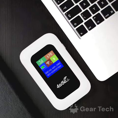 Compact Mobile Wi-Fi Router for Travel and Home Use