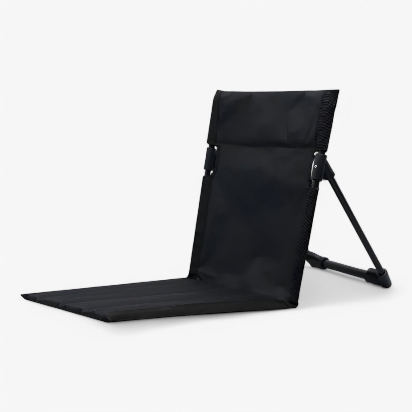 Collapsible Outdoor Chair with Back Support - Compact Camping Seat - Halri