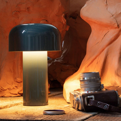 Portable Cordless Table Lamp with Whimsical Mushroom Design – Rechargeable Battery Operated Bedside Lamp for Cozy Spaces 4