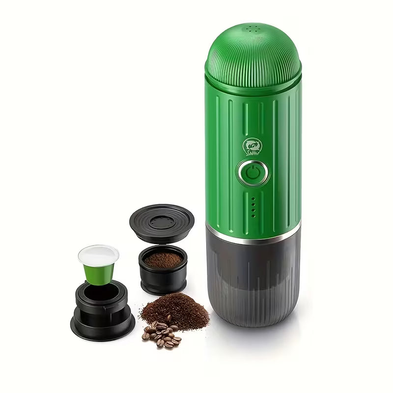 Portable Electric Espresso Machine – 19-Bar High-Pressure Coffee Maker with USB-C Charging, Compact and Lightweight for Travel a2