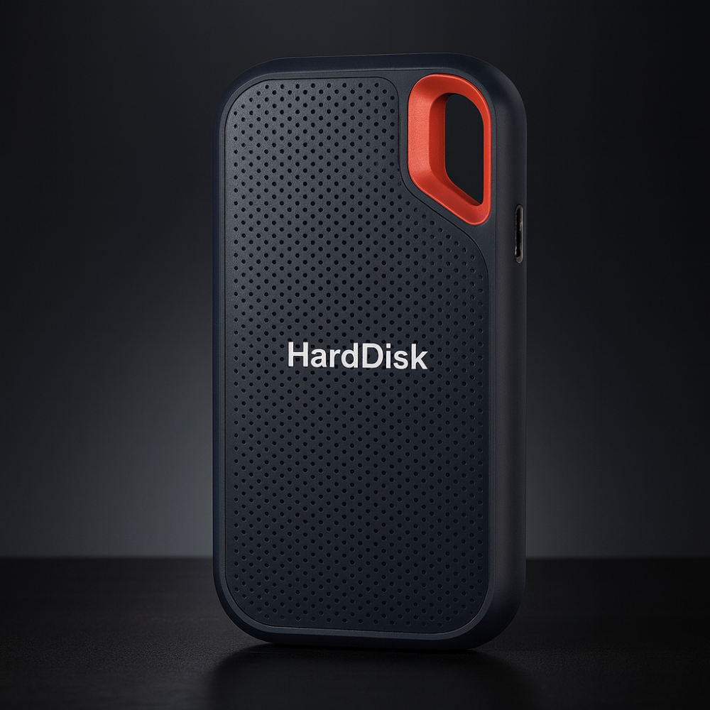 Compact Fast External SSD Drive