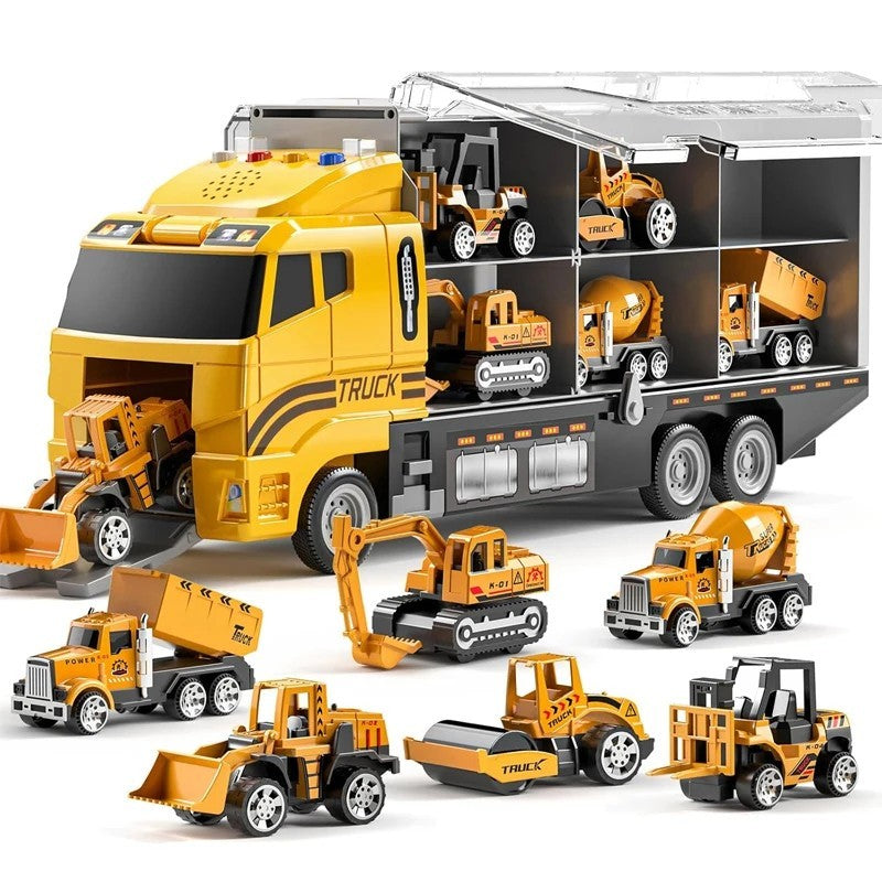 Fun Kids Building Toy Set – Mini Cars and Trucks - Halri