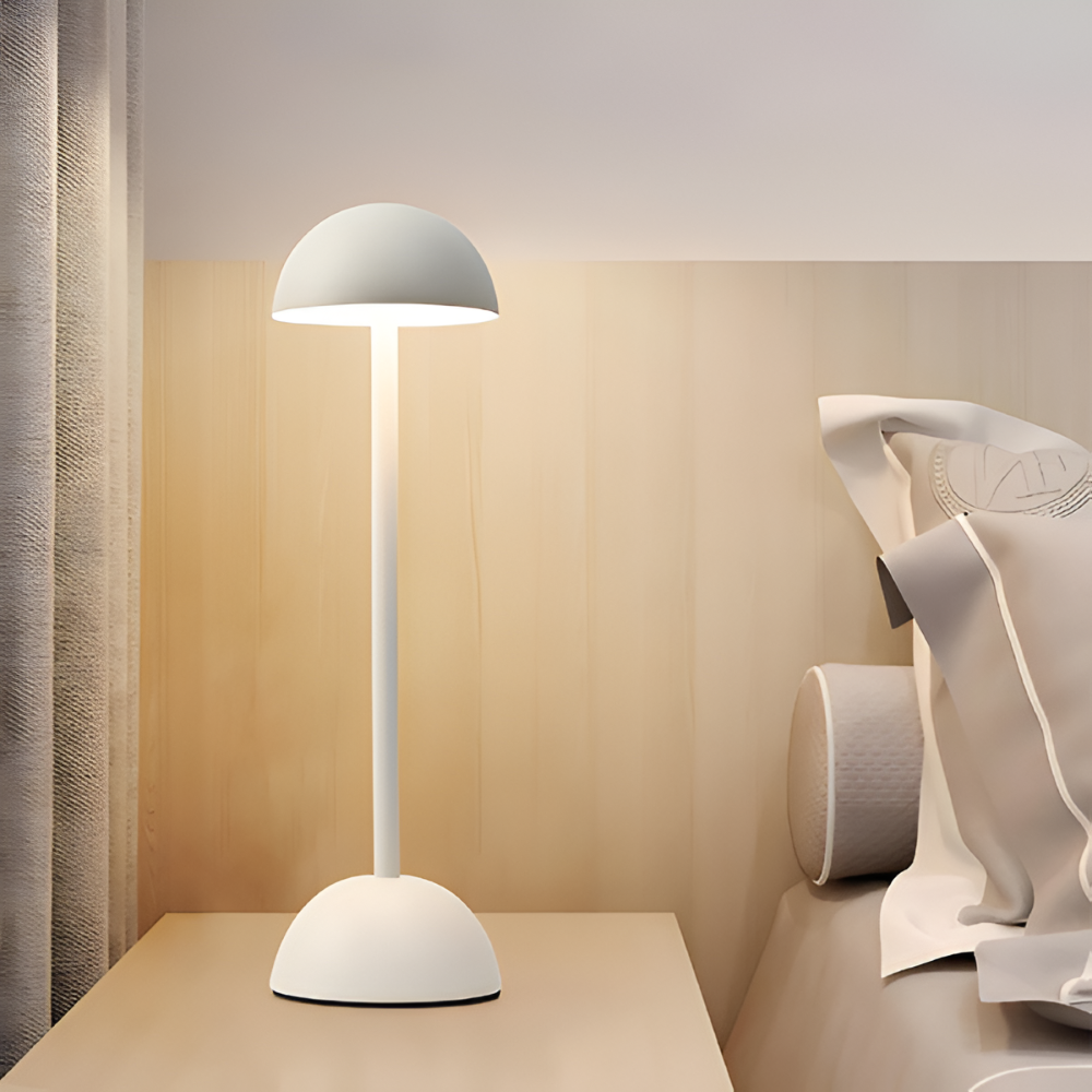 Portable Touch Control LED Desk Lamp – Cordless Rechargeable Small Table Lamp with USB-C Charging for Home and Office 1
