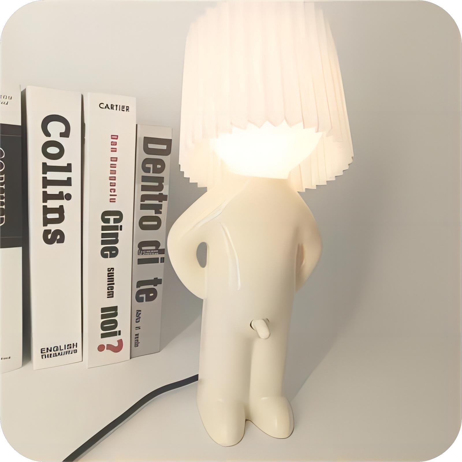 Portable Wireless LED Lamp - Unique Playful Design for Bedrooms and Children's Rooms, Long Battery Life, Durable Plastic 4