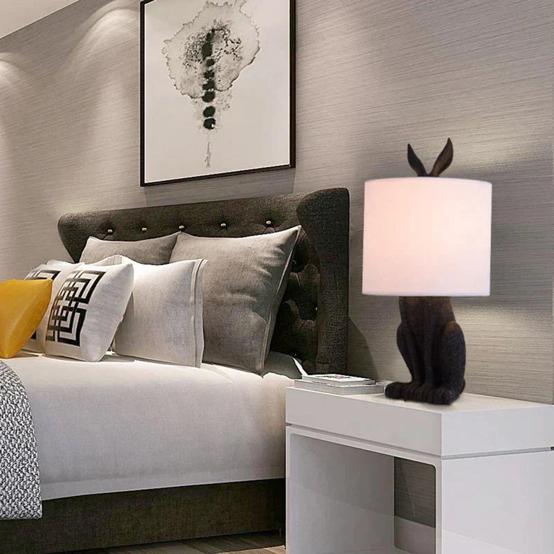 Cute Rabbit Table Lamp – Cozy Home Decor