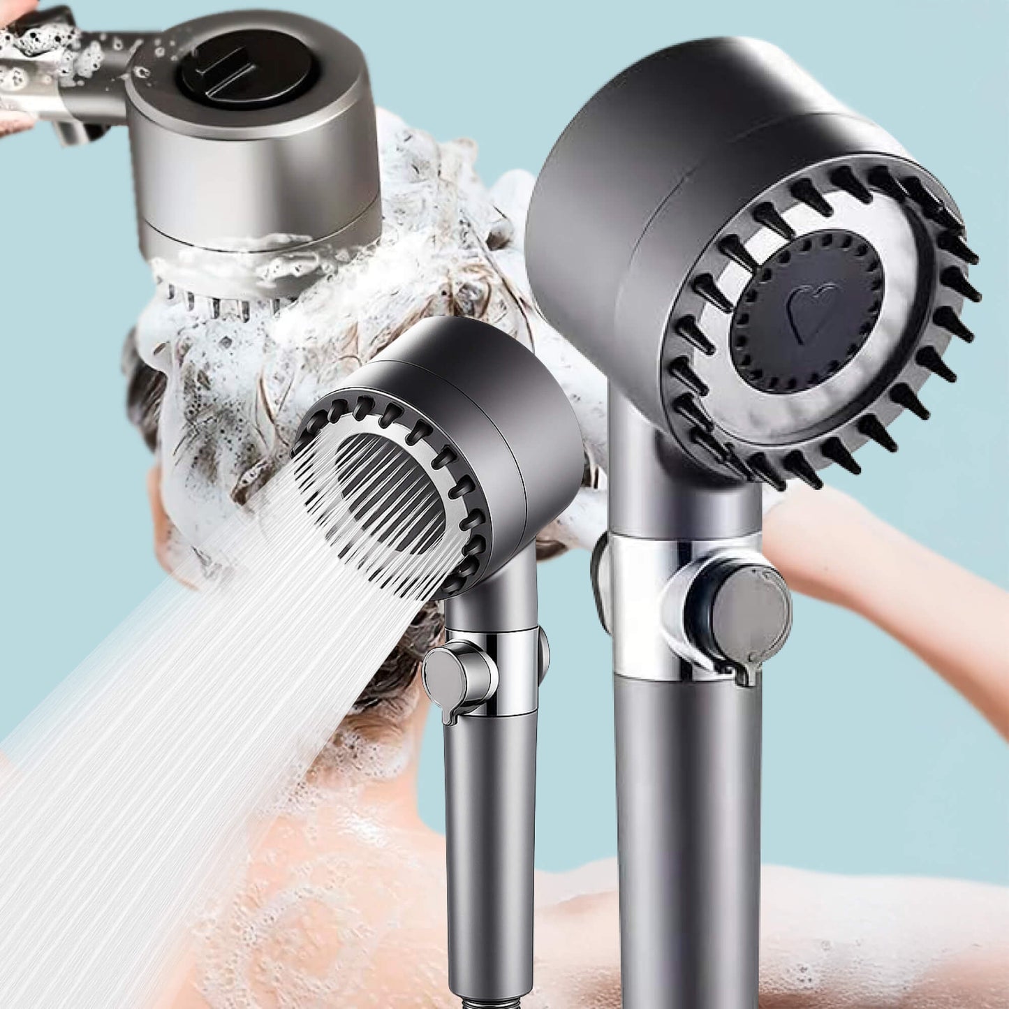 Powerful Rain Shower Head with Advanced Water Filter - Halri