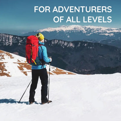 Compact Folding Trekking Walking Stick
