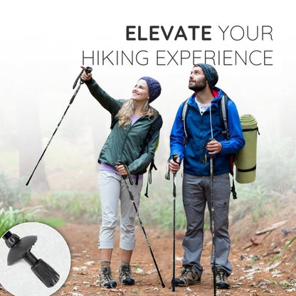 Compact Folding Trekking Walking Stick