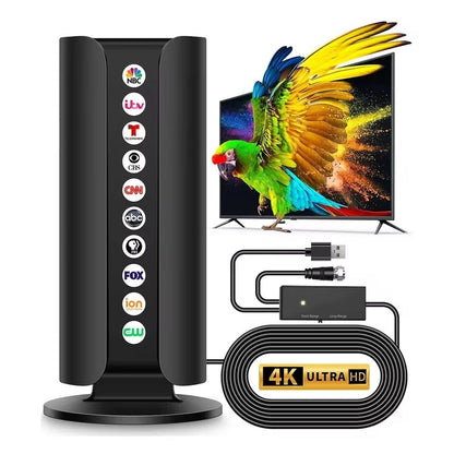 Long Range HD TV Indoor Antenna 4K Ready - Halri