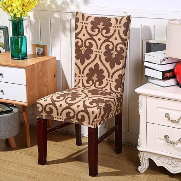 Premium Stretch Dining Chair Covers – Elastic Fit for Most Chairs, Machine Washable, Protects from Stains and Wear 17