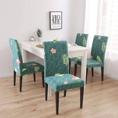 Premium Stretch Dining Chair Covers – Elastic Fit for Most Chairs, Machine Washable, Protects from Stains and Wear 22