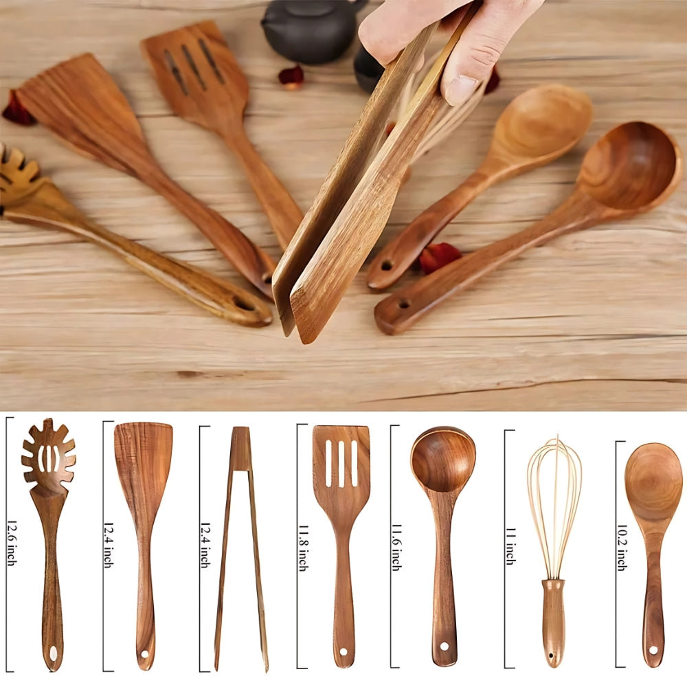 Essential 7-Piece Kitchen Tool Set for Home Cooks