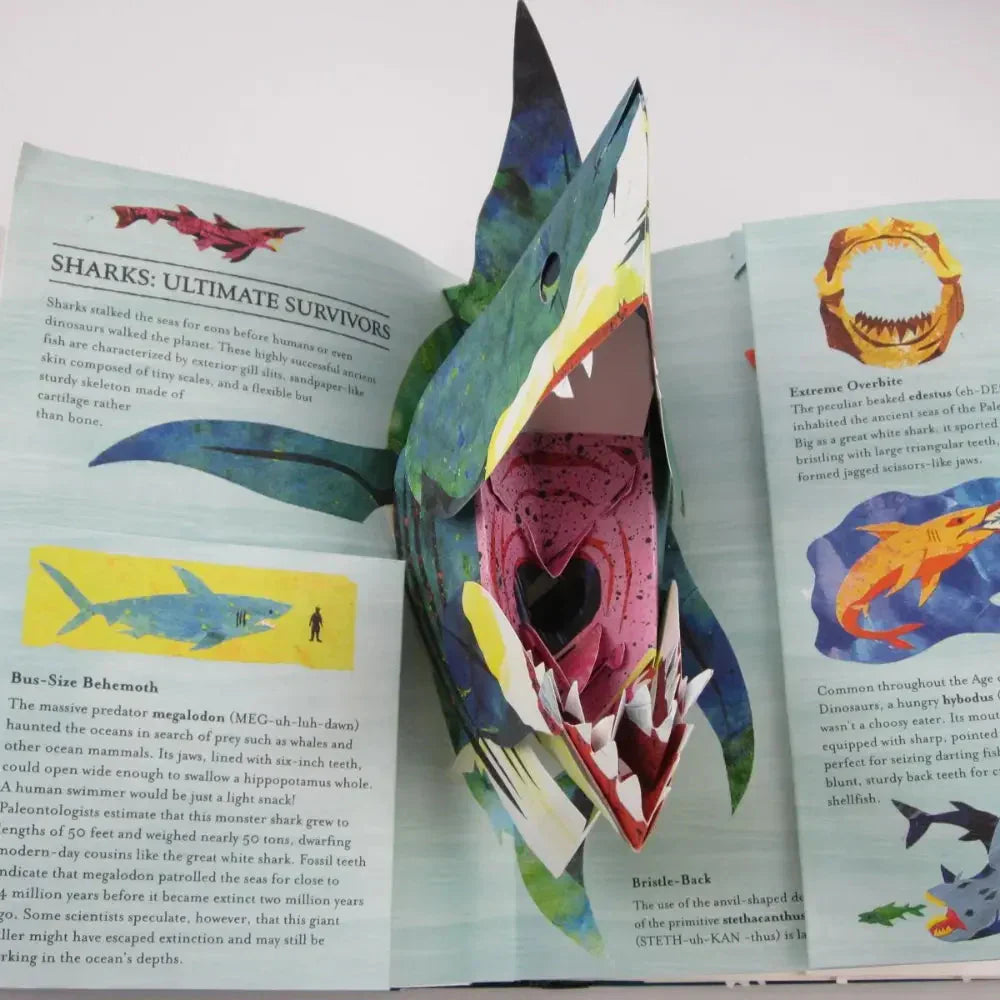 Colorful Interactive Kids Dinosaur Book