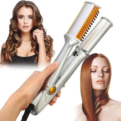 Dual Function Spin Hot Hair Styling Brush - Halri