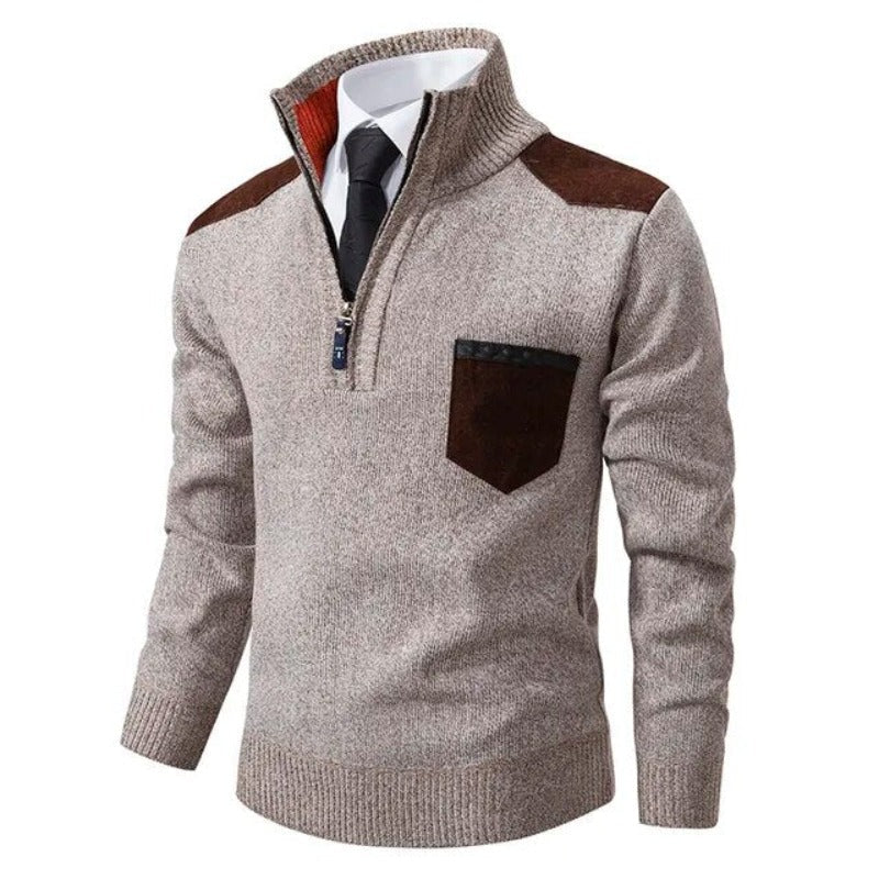 Premium Men's Soft Cashmere Sweater - Halri