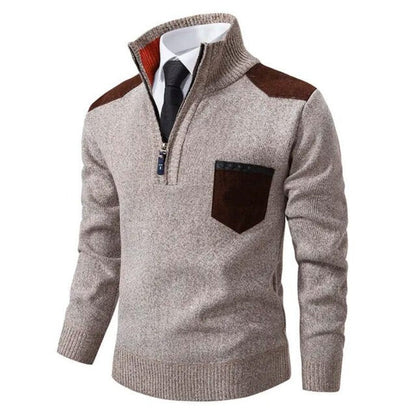Premium Men's Soft Cashmere Sweater - Halri